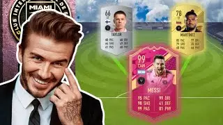 Using a FULL Inter Miami Team in FUT Champs!