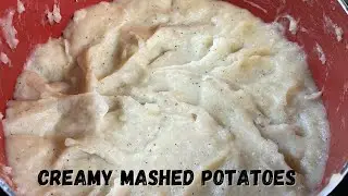 Easy Mashed Potatoes | Simple Creamy Mashed Potatoes | Mashed Potato Recipe |