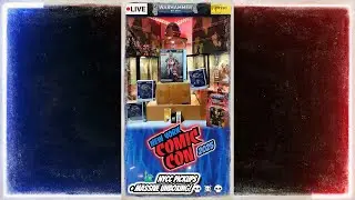 🗽 NYCC 2025 Pickups + Massive Warhammer 40K JOYTOY  Unboxing! 💀 | WraithMace Live