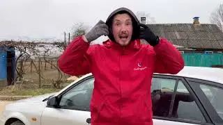 Сколько нужно скотча?! Буксируем машину на тросе из скотча