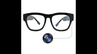 G03 High Tech Eyeglasses WiFi IP Security Camera