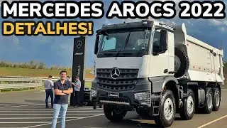 NOVO MERCEDES AROCS 2022 EM DETALHES - Falando de Carro