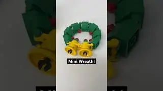 Mini Wreath! #lego #holiday #wreath #christmas #winter #december #afol #yeslego #toys #brickengr