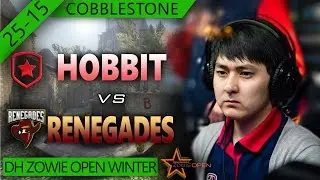 [CSGO POV] Gambit HObbit vs Renegades (25-15) Cobblestone @ DreamHack ZOWIE Open Winter 2016