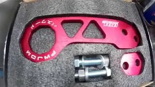 UNBOXING: PWJDM / BDL rear tow hook // civic EK // + INSTALLATION