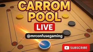 🥇 Carrom Pool Live Gameplay | Non-Stop Action @mrconfusegaming