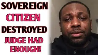 Judge Instantly Shuts Down a Sovereign Citizen &mdash; Total Collapse in Court