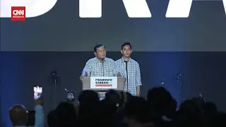 Pidato di Istora, Prabowo Bersyukur Menang Sekali Putaran