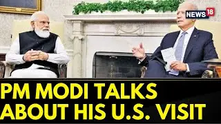 PM Modi's U.S. Visit | PM Modi Tweets About His U.S. State Visit | PM Modi Leaves For USA | News18