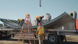 Gates Arrive at Diversion Inlet Structure