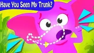 Did You See My Trunk? | Help Ellie the Elephant Find Her Trunk | Fun Kids songs by Little Angel