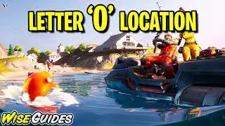 Fortnite LETTER O Location Guide - Chapter 2 Season 1 Open Water Challenges