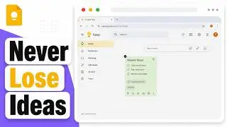 How to Use Google Keep (Notes Habit Starter)