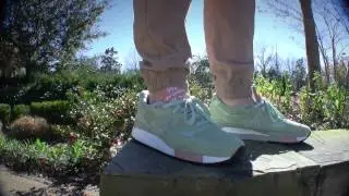 New Balance x Concepts 998 TNY (mints) on foot in 15 secs.