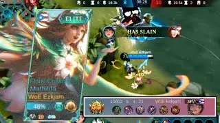 Pro Roamer Mathilda Carry The Team By Changing Rotation Gameplay | MLBB