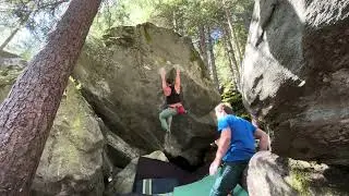 Chiquita (7a / V6) - Magic Wood Bouldering