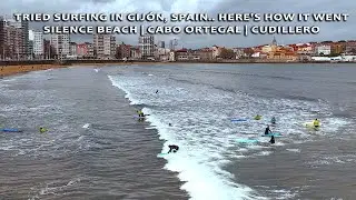 Tried surfing in Gijón, Spain.. Here's How It Went | Silence Beach | Cabo Ortegal | Cudillero | Vlog