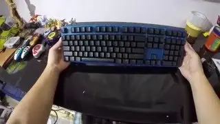 UNBOXING DUCKY ONE TRANPARANT BLUE , Tex yoda