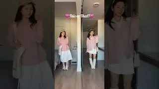 Pink Outfit Ideas #koreanfashion #stylingtips #pinkoutfit #springfashion