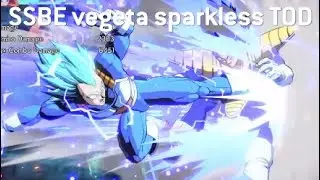 Blue vegeta sparkless TOD