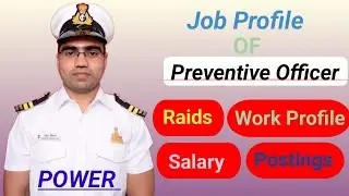 Job Profile of Preventive Officer | Raids | Search Operations | Salary | Postings in detail #ssccgl