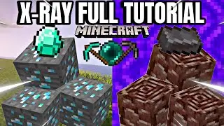 Как получить X Ray в Minecraft Bedrock и Java 2025 &mdash; бесплатный урок по текстур-паку