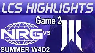 NRG vs SR Highlights Game 2 LCS Summer 2024 Highlights NRG vs Shopify Rebellion by Onivia