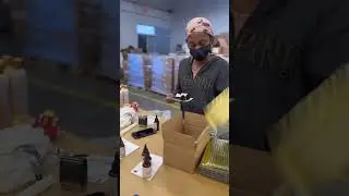 Black Owned Natural Hair Care Business Shipping Out Orders