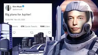 Elon Musk JUST REVEALED Plans For A NEW Space Colony on Jupiter's Moons