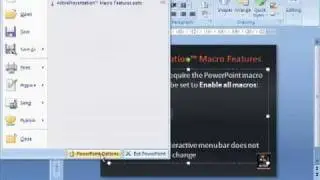 Tutorial : Setting PowerPoint 2007 Macro Security Level