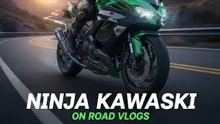26 JANUARY VLOGS TIME NINJA Kawasaki on roads GANG #vlog #vlogger #ninjakawasakih2r #trendno1 
