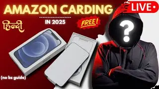 😱 AMAZON CARDING POSSIBLE ?? Carding se iphone kese order kare 🔥?? Full Method from a Real Carder 😱😱
