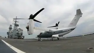 Leonardo: AW609 tiltrotor successfully completes first ship trial campaign [VIDEO]
