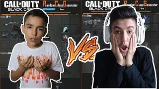 Black Ops 3 Random Class Generator With Little Brother! (Close Game)