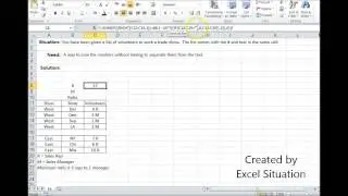 Excel sum numbers in the same cell as text