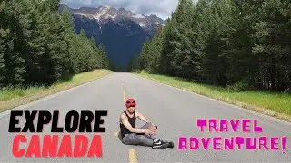 Driving from Deerfoot Trail, Macleod Trail going to Crowsnestpass Highway22  Alberta Canada