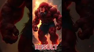 Let's create hybrid! #marvel #hybridanimals #animeedit #avengers #hybridcreatures #ytshorts #hulk