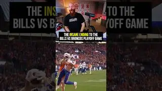 The end of Bills vs Broncos divisional game was INSANE!