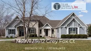 Custom Home for Sale N39W23612 Grey Fox Ct, Pewaukee, WI 53072