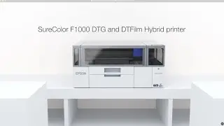 Epson SC-F1000 Hybrid DTG & DTF Printer