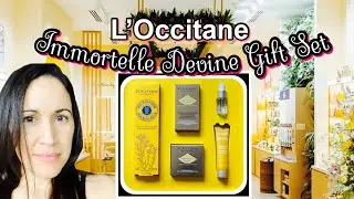 L'OCCITANE ANTI-AGING SKINCARE GIFT SET REVIEW // L'Occitane Fun Facts & Product Review