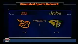 Arena Football Week 1- Utah Blaze vs San Jose Sabercats