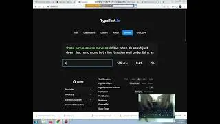 Fastest Kenyan on a 1-minute typing test | Typetest.io | Krux_254