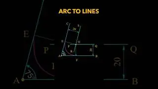 How to Draw a Perfect Tangent Arc Between Two Lines