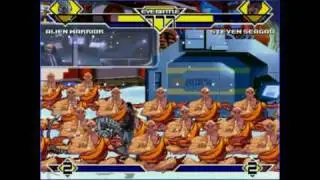 Steven Seagal vs. Alien Warrior MUGEN fight