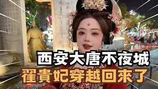 宅宅遊大陸-西安｜西安大唐不夜城 翟貴妃穿越回來了