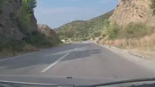 Road from Sarti to Kalamitsi