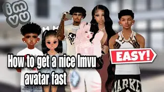 Imvu || Как быстро получить красивые аватары в imvu 💨