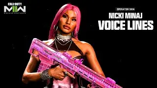 EVERY NICKI MINAJ OPERATOR VOICE LINES 🔊 MWII