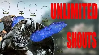 HOW TO SHOUT INFINITELY IN SKYRIM 2021
